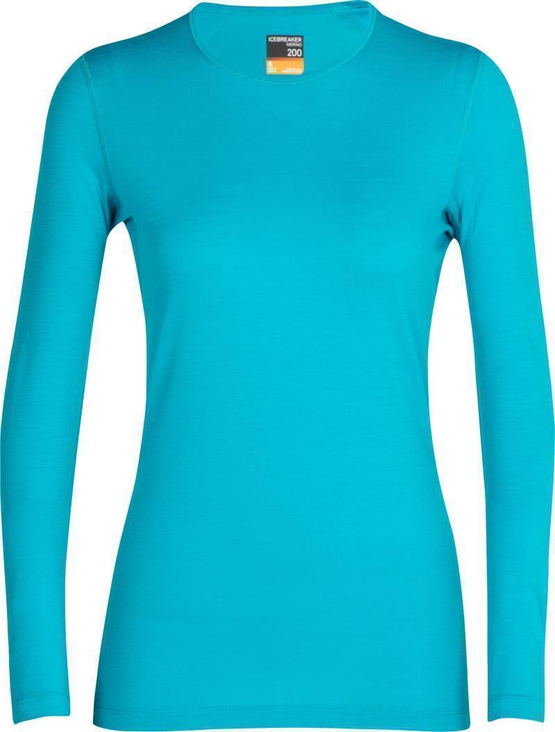 Merino 200 Oasis LS Crewe - Womens - Arctic Teal 1
