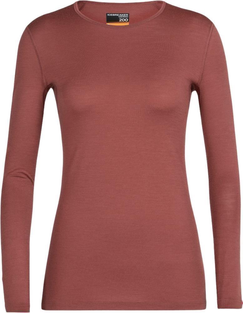 Merino 200 Oasis LS Crewe - Womens - Grape 1