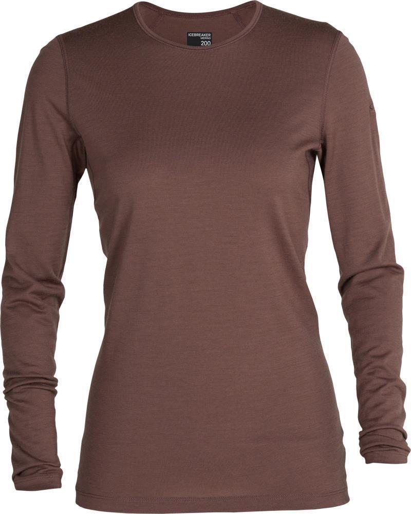 Merino 200 Oasis LS Crewe - Womens - Mink 1