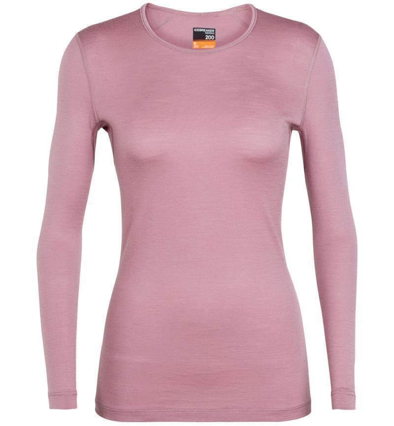 Merino 200 Oasis LS Crewe - Womens - Opal 1