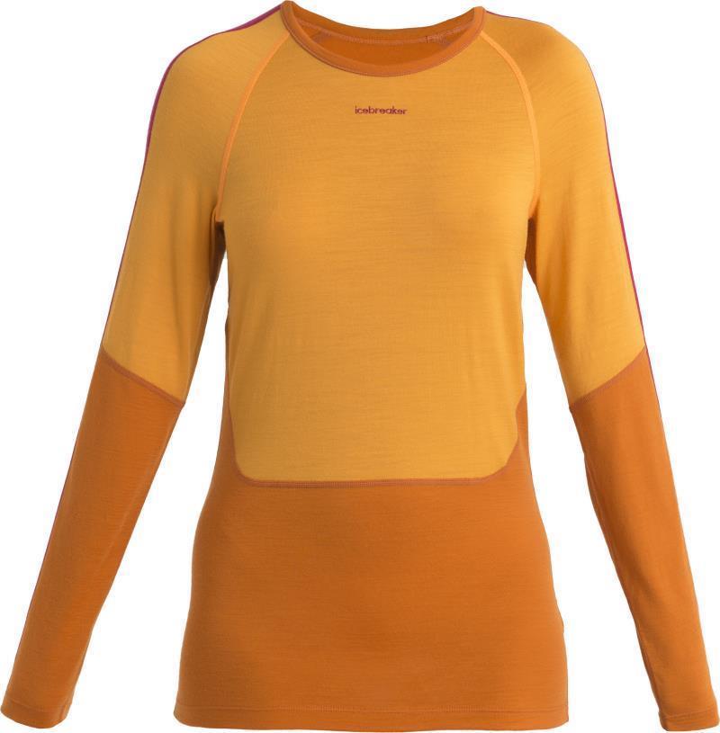 Merino 200 Sonebula LS Crewe - Womens - Earth / Solar / Electron Pink / CB 1