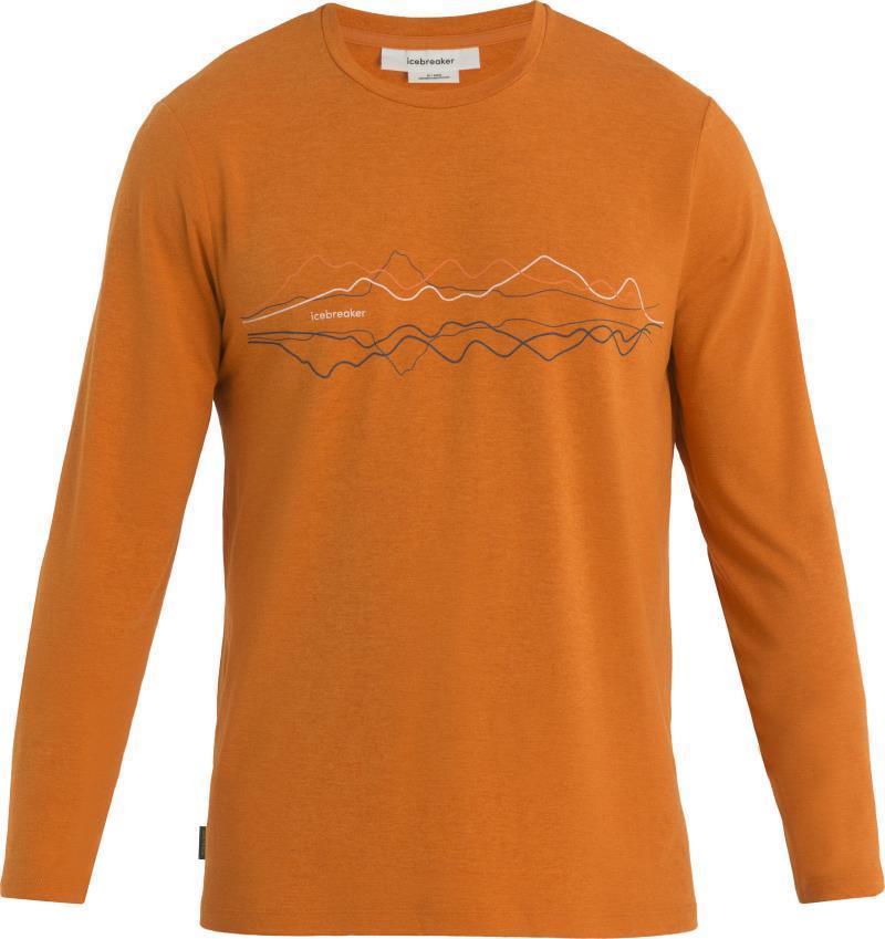 Merino Central Classic LS Tee - Icebreaker - Mens - Earth 1