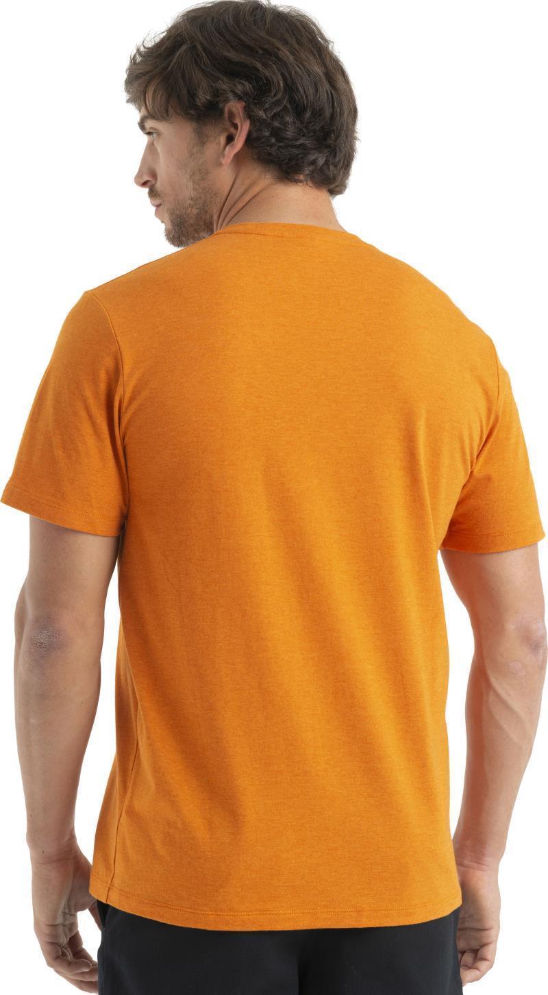 Merino Central Classic SS Tee - Ski Rider - Mens - Earth 4