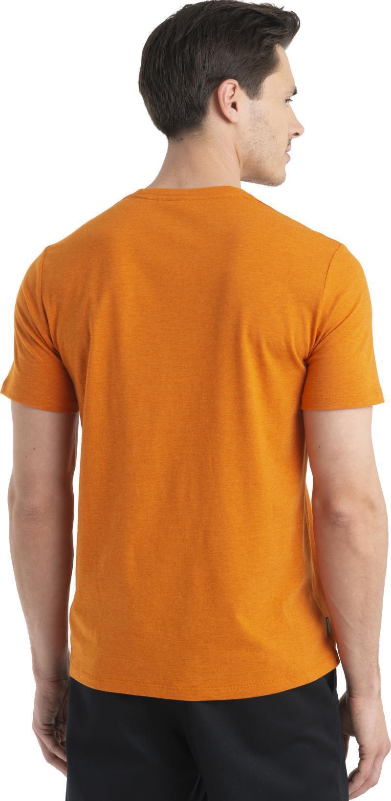 Merino Central Classic SS Tee - Wireframe Wonder - Mens - Earth 4
