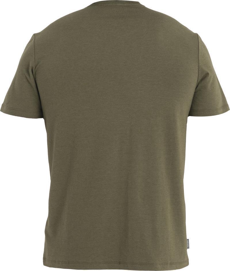Merino Central Classic SS Tee - Wireframe Wonder - Mens - Loden 2