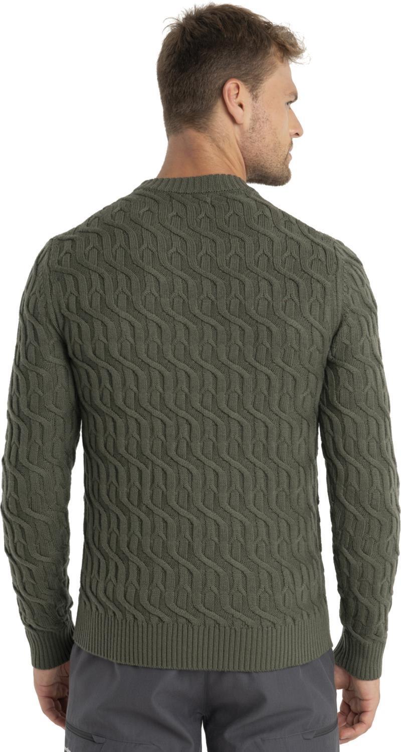 Merino Herenga Crewe Sweater - Mens - Loden 2
