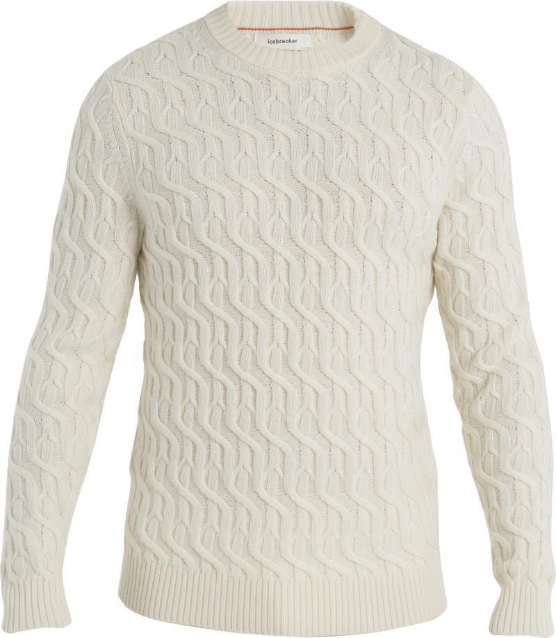 Merino Herenga Crewe Sweater - Mens - Undyed 1