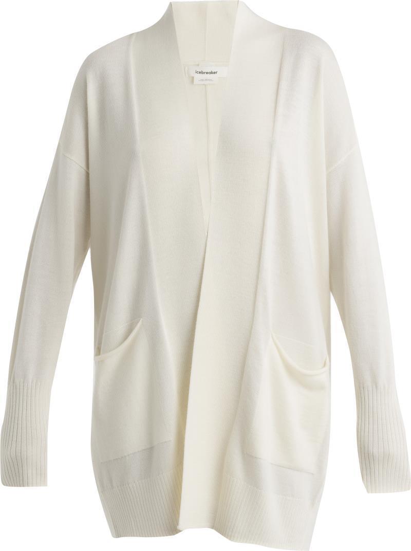 Merino Iseo Long Cardigan Sweater - Womens - Undyed 1