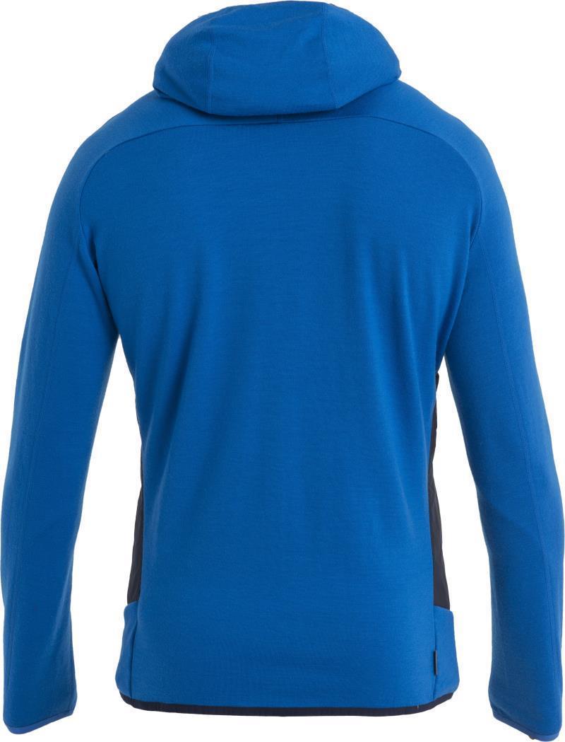 Merino Quantum Hybrid LS Zip Hoodie - Mens - Lazurite / Midnight Navy / CB 2