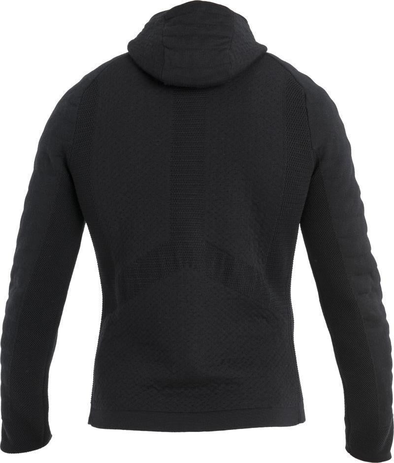 Merino ZoneKnit Explore LS Zip Hoodie - Mens - Black 2