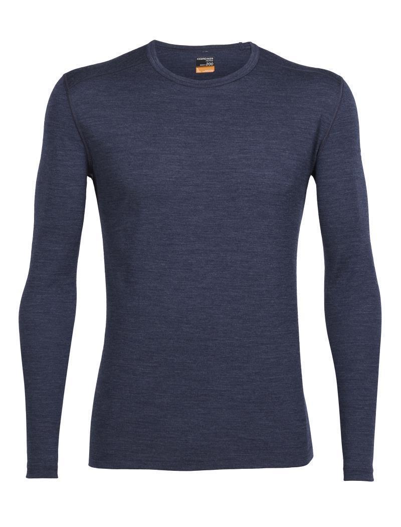 Oasis Merino LS Crewe - Mens - Fathom Heather / Fathom Heather 1
