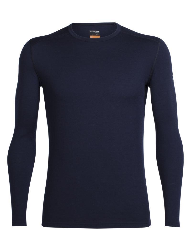 Oasis Merino LS Crewe - Mens - Midnight Navy 1