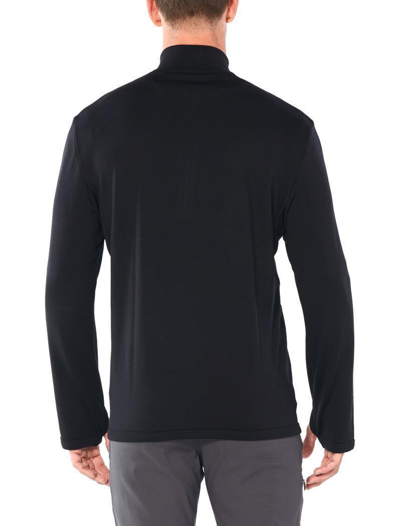Original LS Half Zip - Mens - Black 3