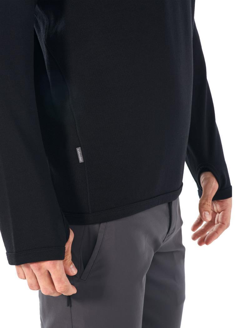 Original LS Half Zip - Mens - Black 5