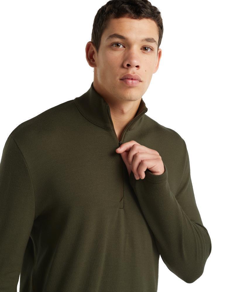 Original LS Half Zip - Mens - Loden 4
