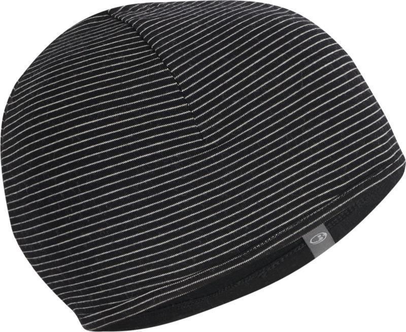 Pocket Hat - Black / Snow - Stripe 2