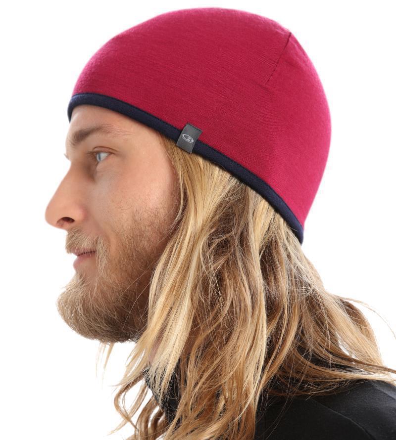 Pocket Hat - Cherry / Midnight Navy 2