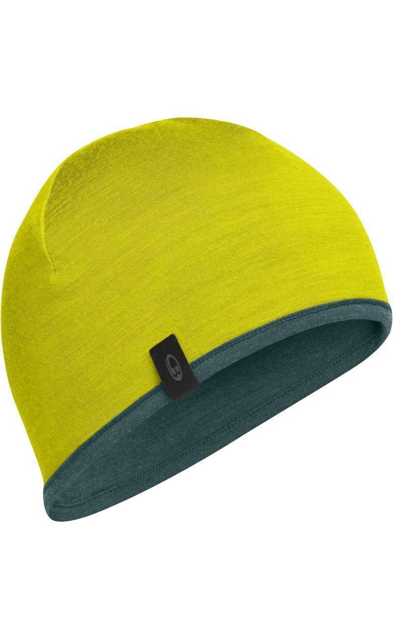 Pocket Hat - Pine / Chartreuse 2
