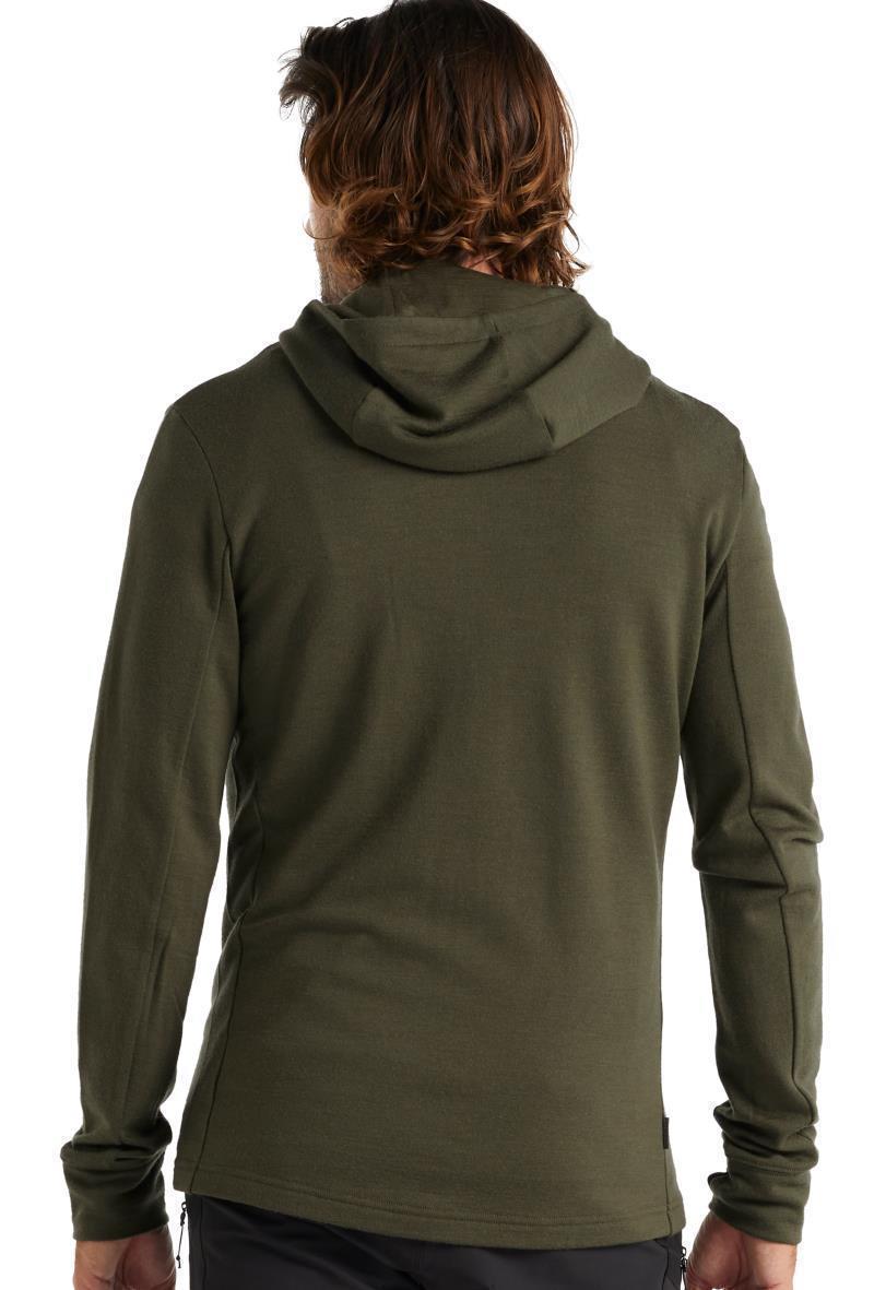 Quantum III LS Zip Hoodie - Mens - Loden 3