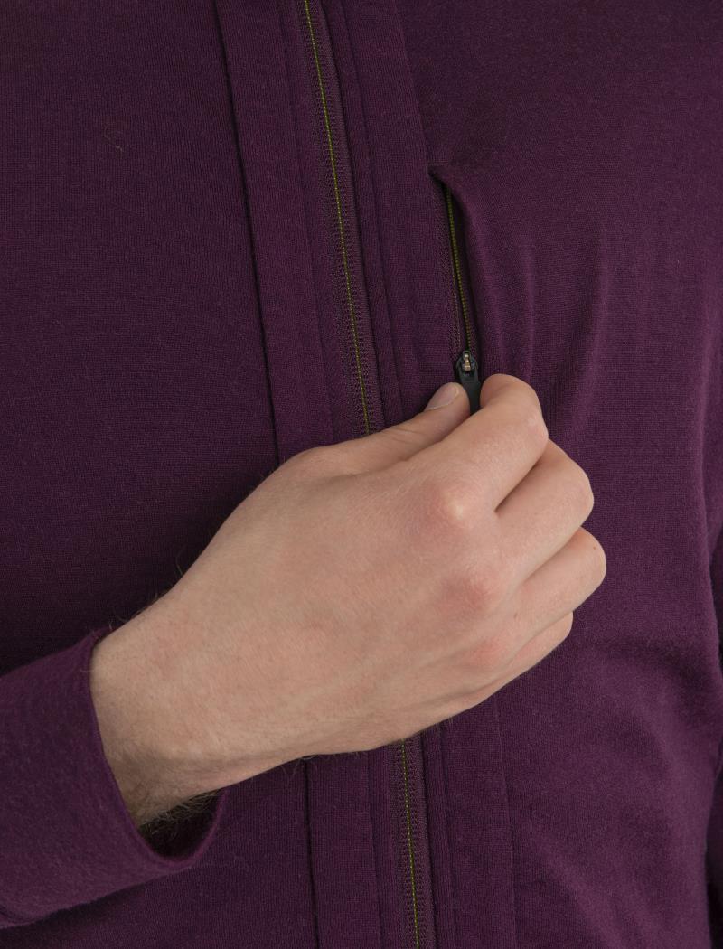 Quantum III LS Zip Hoodie - Mens - Nightshade 8