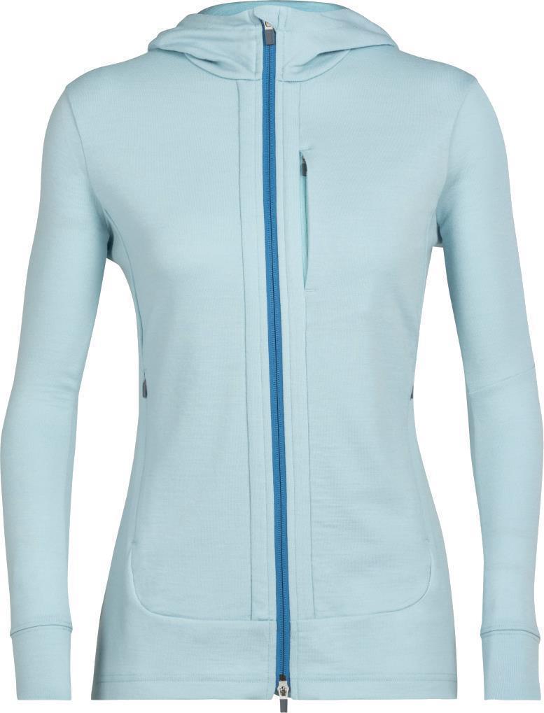 Quantum III LS Zip Hoodie - Womens - Haze / Azul 1