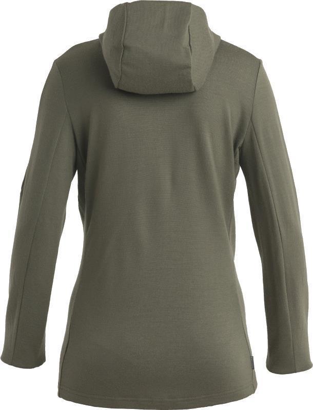 Quantum III LS Zip Hoodie - Womens - Loden 2