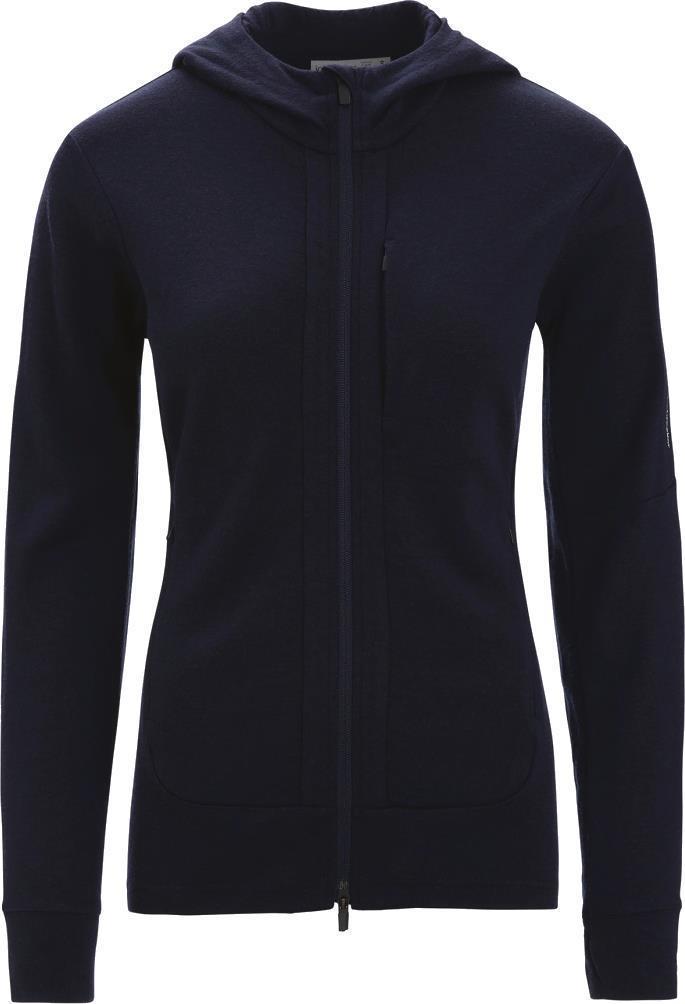 Quantum III LS Zip Hoodie - Womens - Midnight Navy #401 1