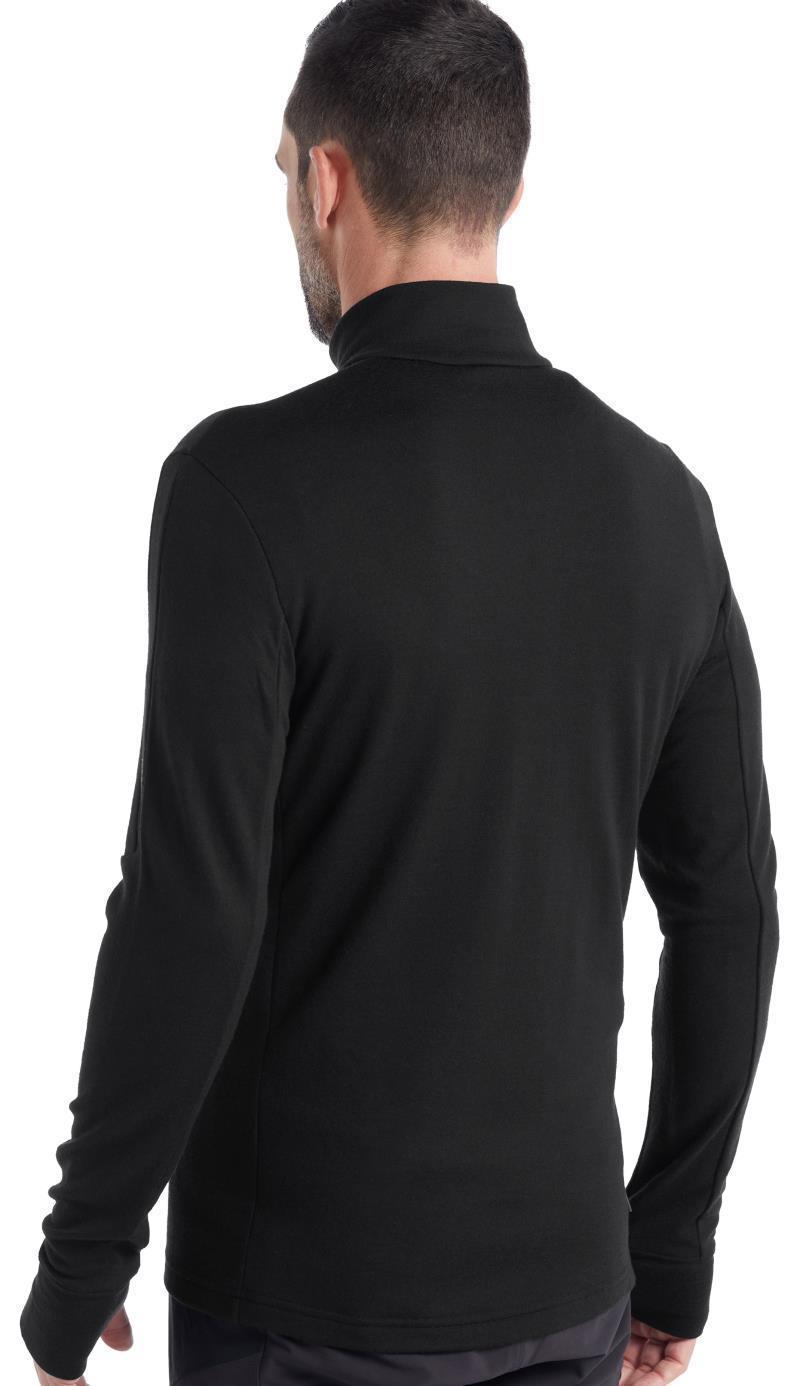 Quantum III LS Zip - Mens - Black 3