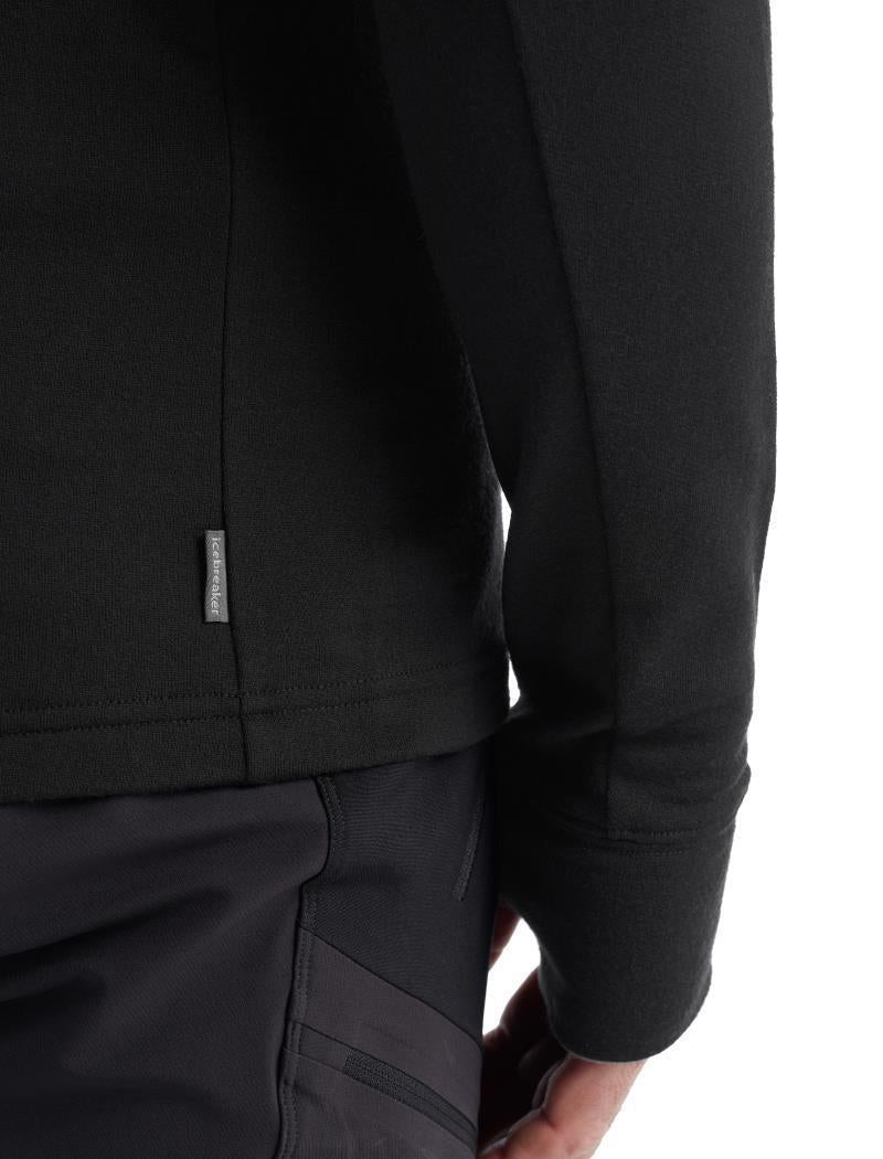 Quantum III LS Zip - Mens - Black 7