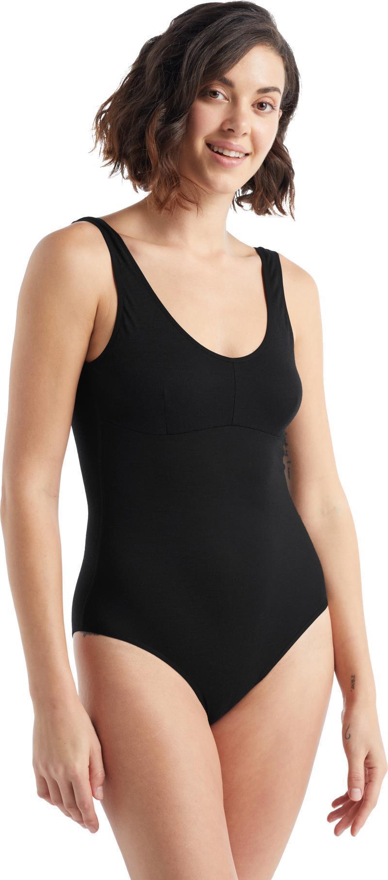 Queens Tank Bodysuit - Womens - Black 2