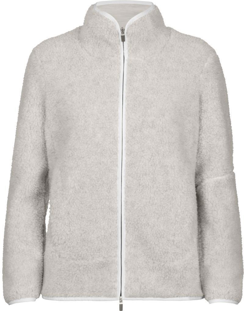 RealFleece High Pile LS Zip - Womens - Ecru Heather / Snow 1