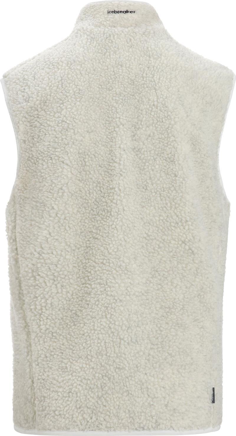 RealFleece High Pile Vest - Mens - Ecru Heather / Snow 2