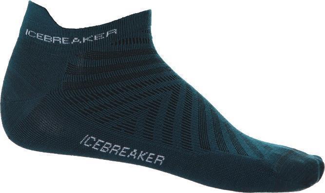 Run+ Micro Socks - Ultralight Cushion - Mens - Green Glory / Snow 1