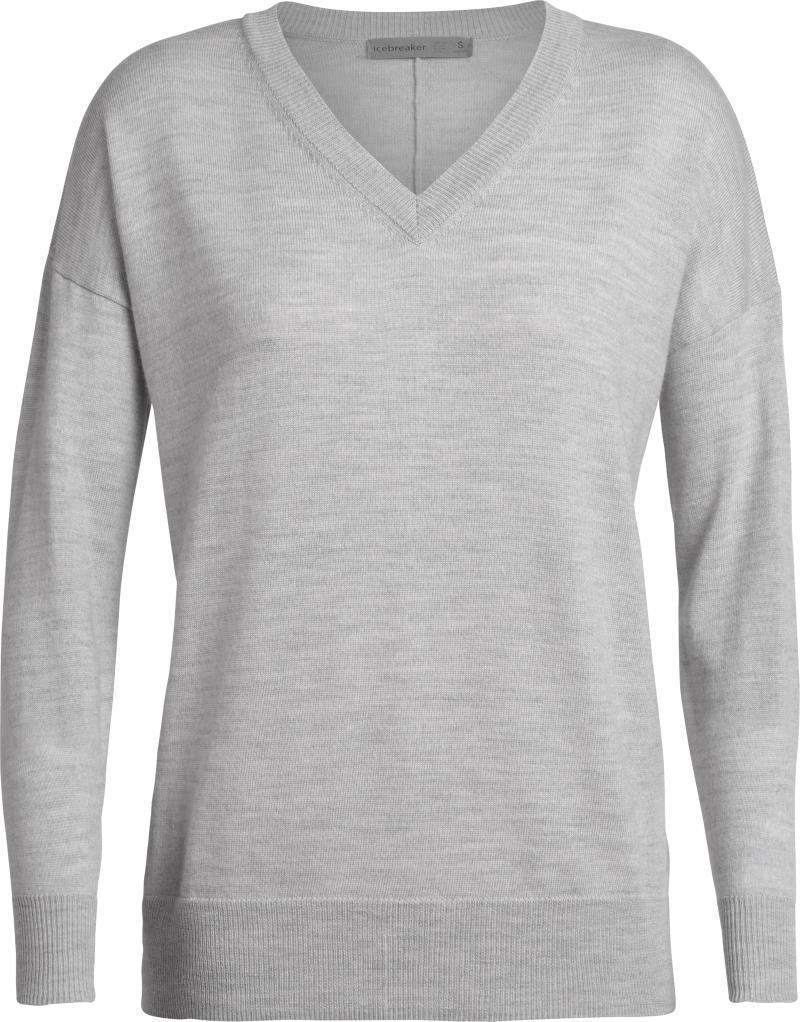Shearer V-Neck Sweater - Womens - Steel Heather 1