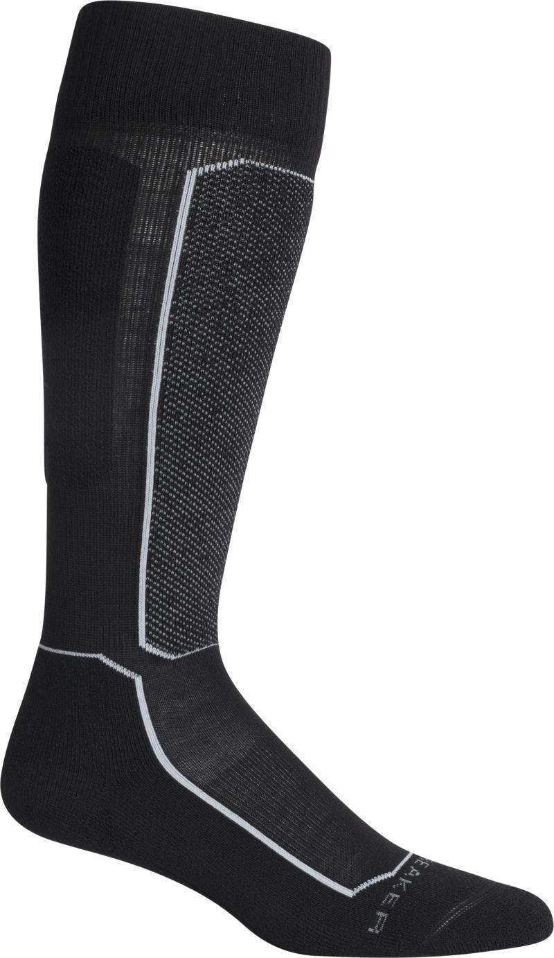 Ski+ Over The Calf Socks - Light Cushion - Womens - Black 1