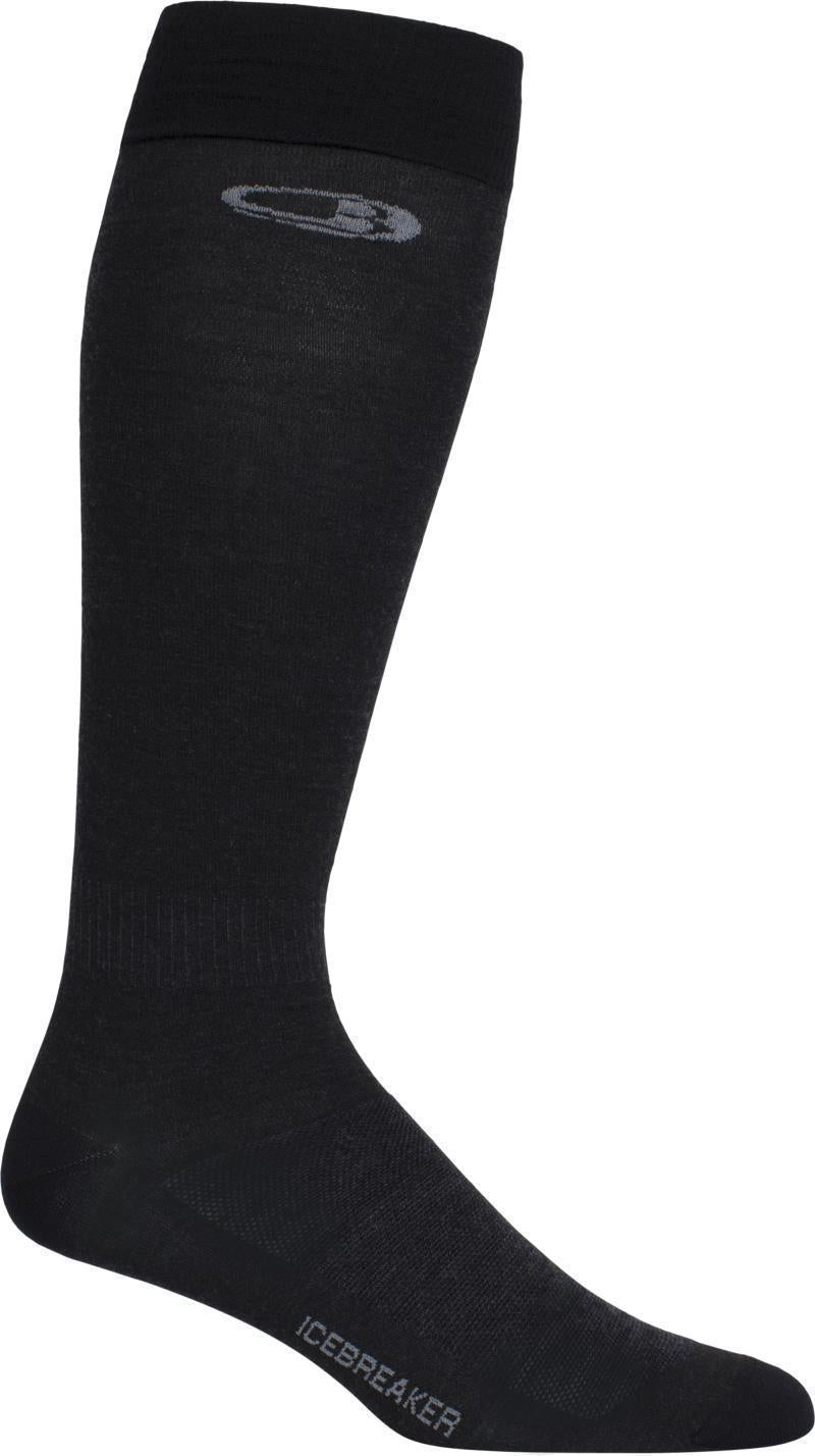Snow Liner Over The Calf Socks - Light Cushion - Mens - Black 1