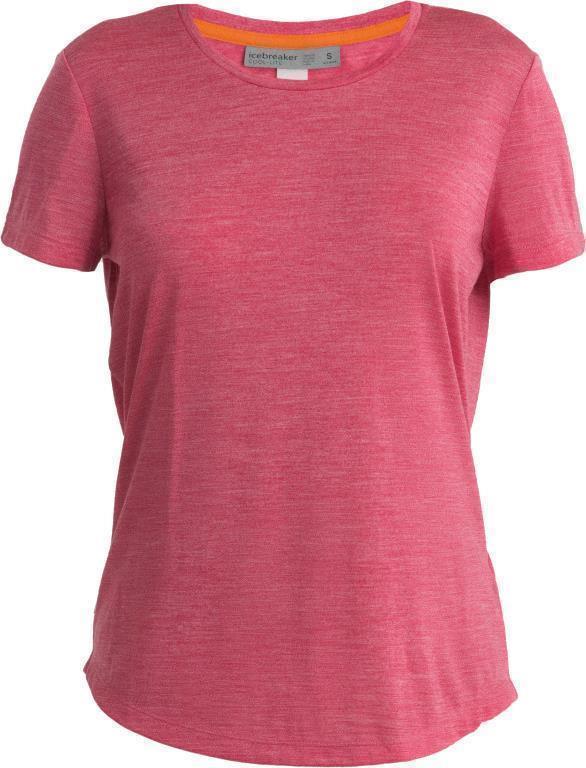 Sphere II SS Tee - Womens - Electron Pink Heather 1