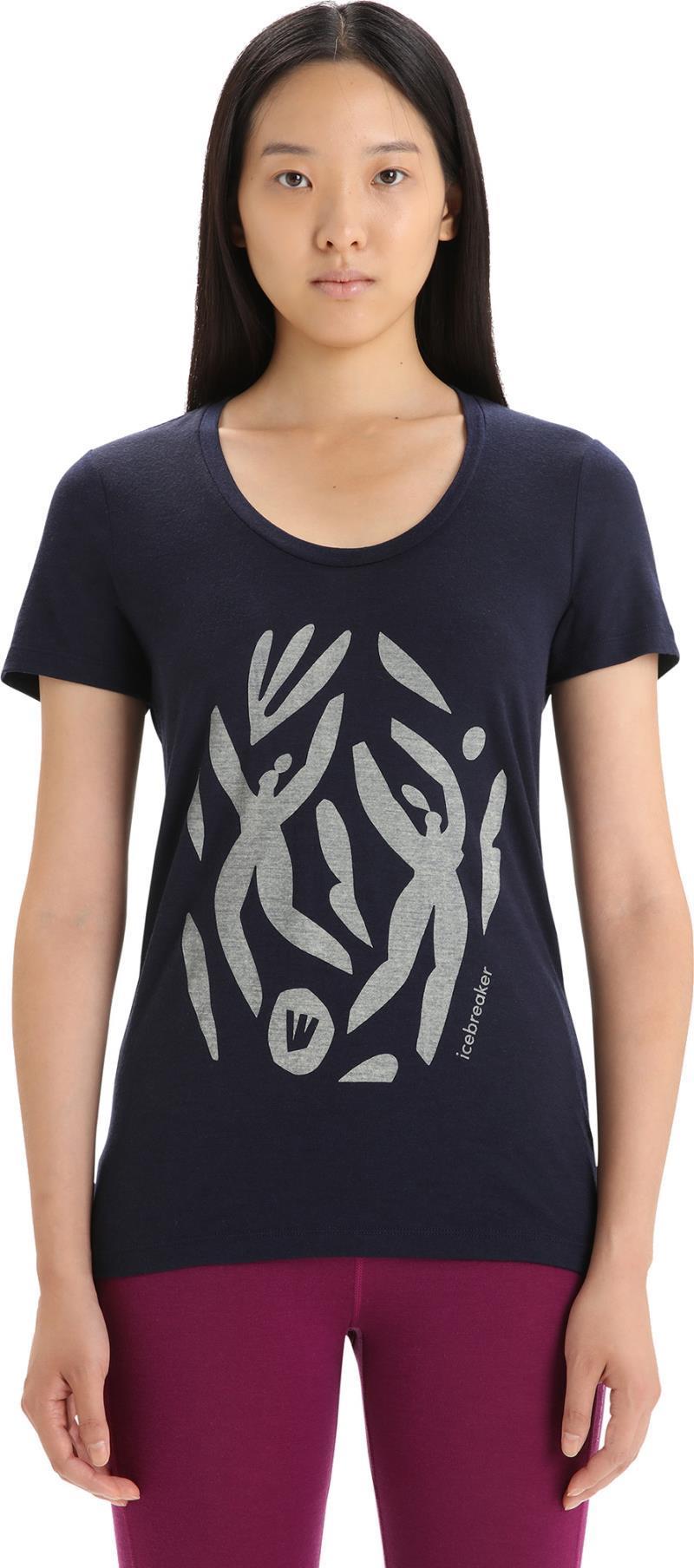Tech Lite II SS Scoop Tee - Nature Celebration - Go Berry 4