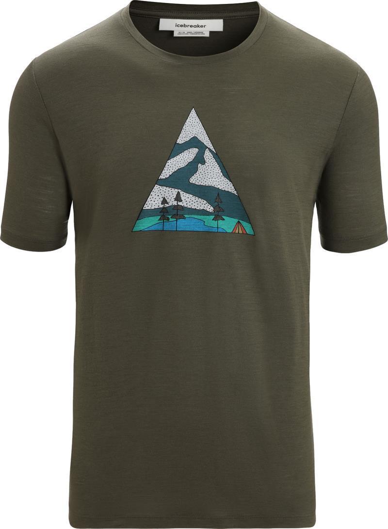 Tech Lite II SS Tee - Camping Grounds - Mens - Loden 1