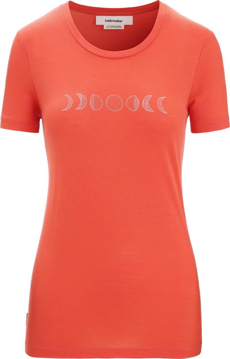 Tech Lite II SS Tee - Moon Phase - Womens - Vibrant Earth 1