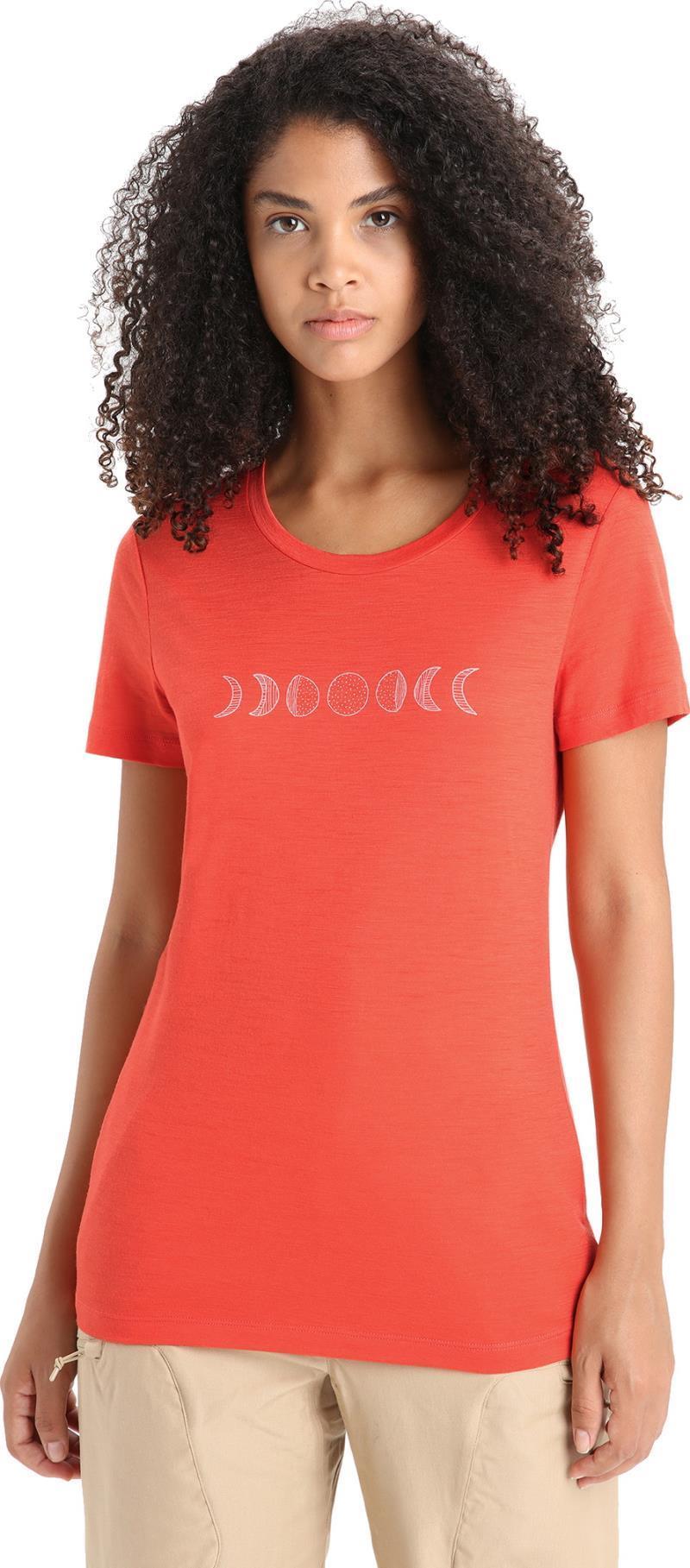 Tech Lite II SS Tee - Moon Phase - Womens - Vibrant Earth 3