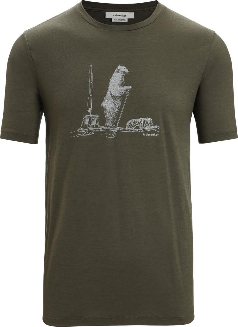 Tech Lite II SS Tee - Polar Paddle - Mens - Loden 1