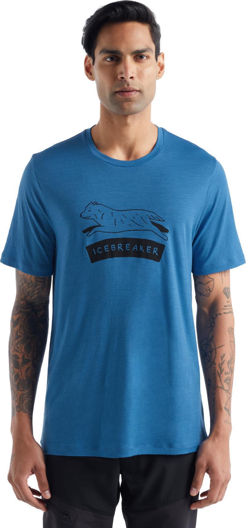 Tech Lite II SS Tee - Sheep Dog - Mens - Azul 2