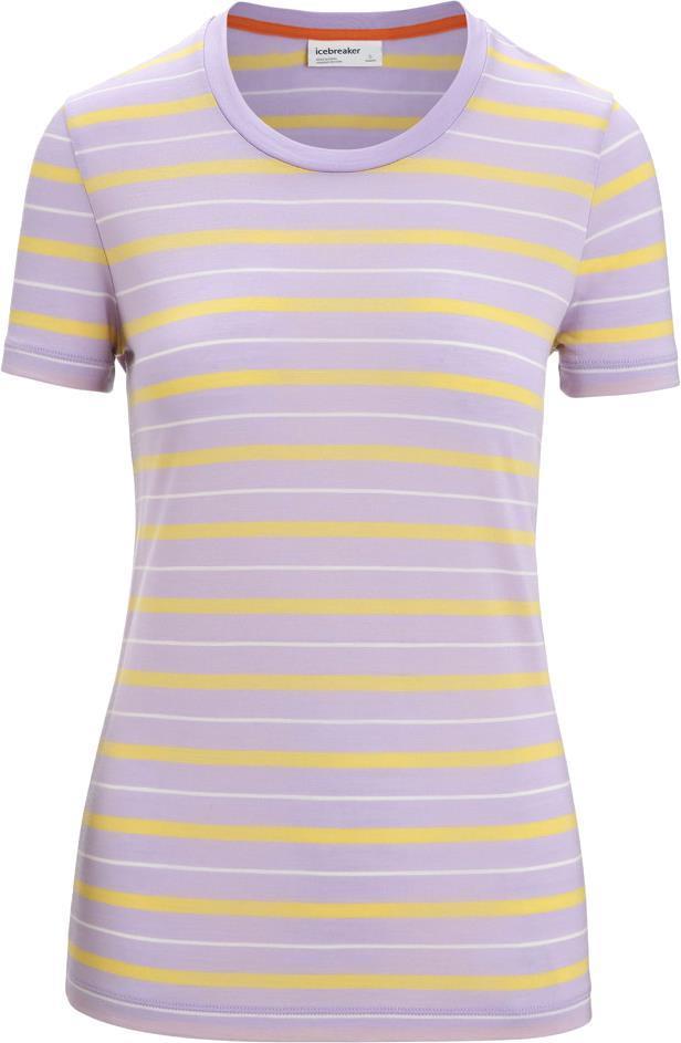 Wave SS Tee - Stripe - Womens - Purple Gaze / Summer - Stripe 1
