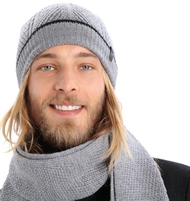 Waypoint Beanie - Gritstone Heather / Black 2