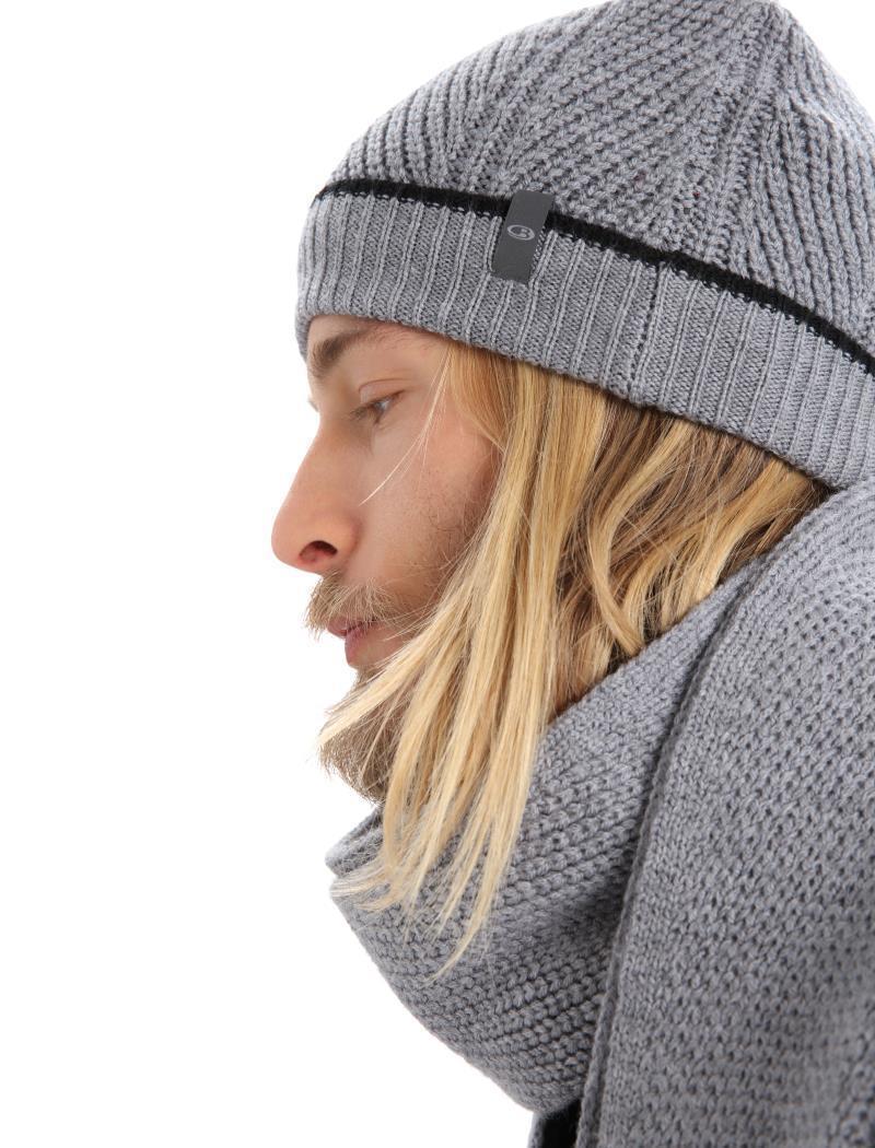 Waypoint Beanie - Gritstone Heather / Black 3