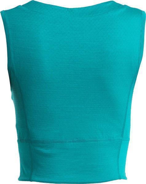 ZoneKnit Cropped Bra-Tank - Flux Green 2