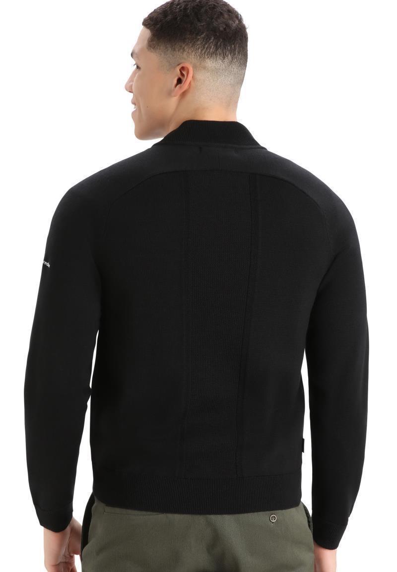 ZoneKnit Insulated Knit Bomber - Mens - Black 3