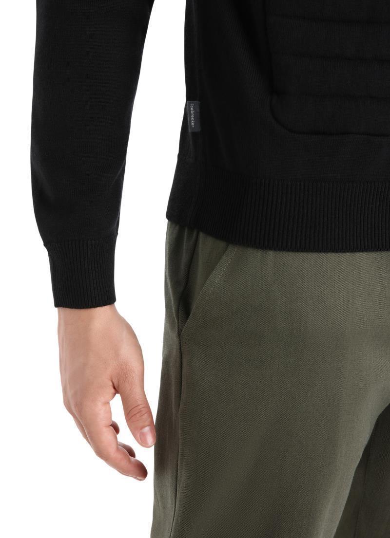 ZoneKnit Insulated Knit Bomber - Mens - Black 6