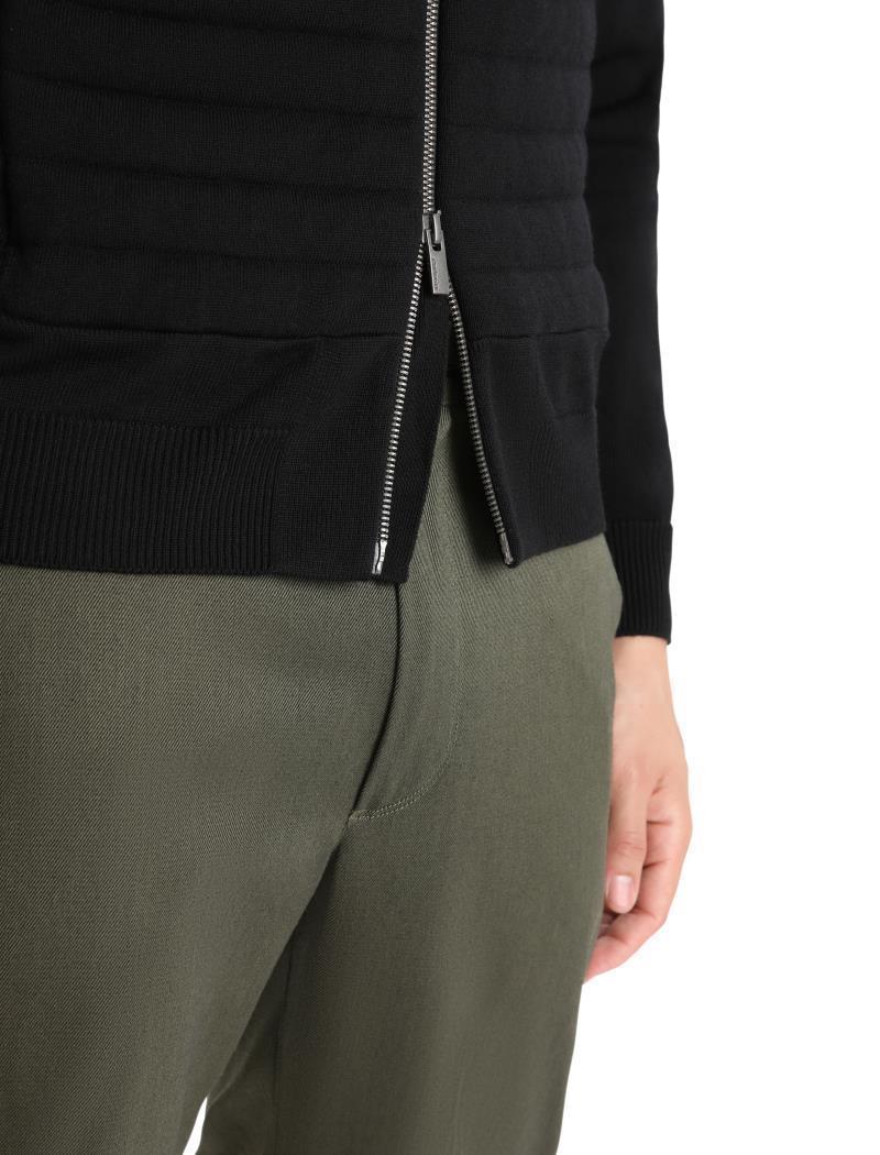 ZoneKnit Insulated Knit Bomber - Mens - Black 8